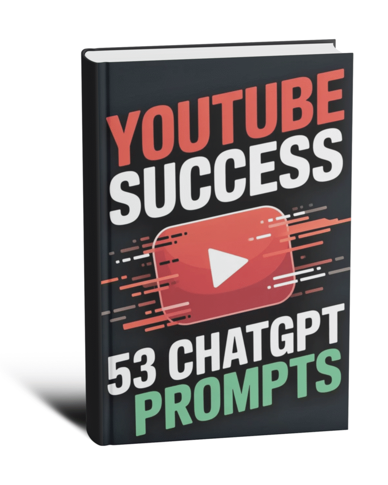 Youtube Success: 53 Chatgpt Prompts
