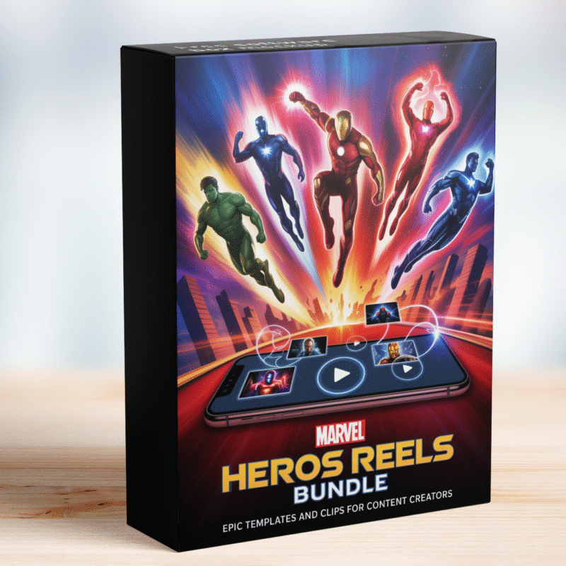 500+ Marvel Hero's Reels Bundle