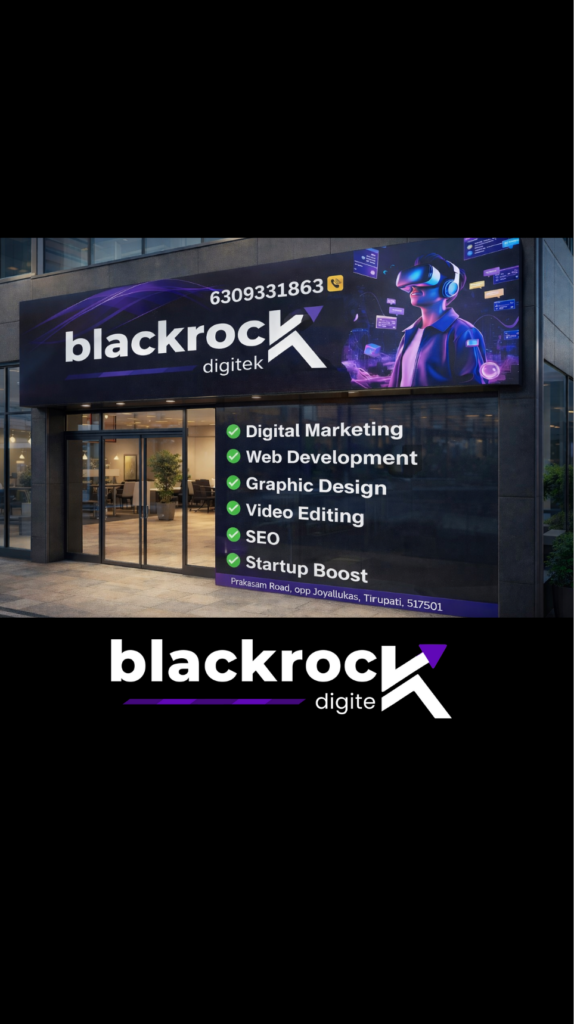 blackrock digitek company in india, tirupati